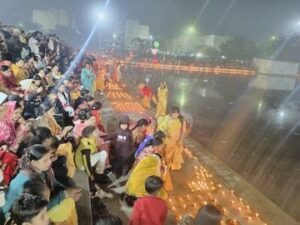 कोरबा: देवसरोवर में मनाई गई रामलला प्राण प्रतिष्ठा की द्वितीय वर्षगांठ, ठाकुर राम सिंह ने दिया धर्म रक्षा का संदेश